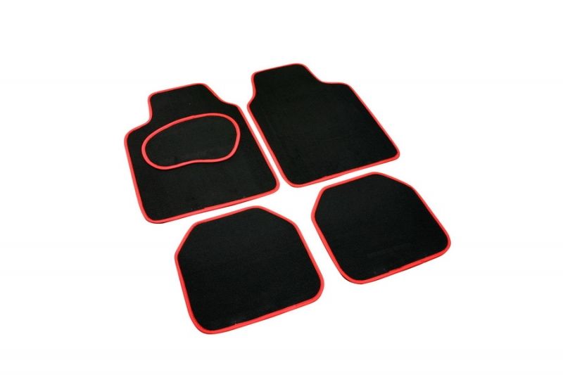 Car mats carpet with  edge color