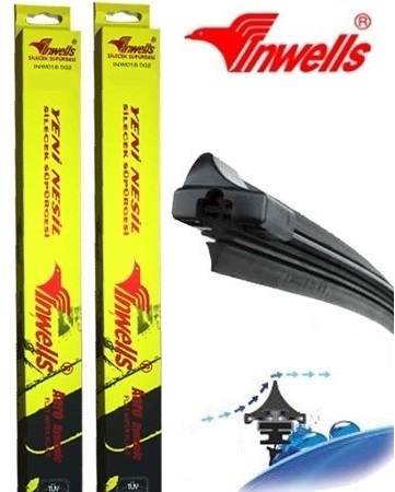 Car wiper INWELLS type banana, suitable for all cars.