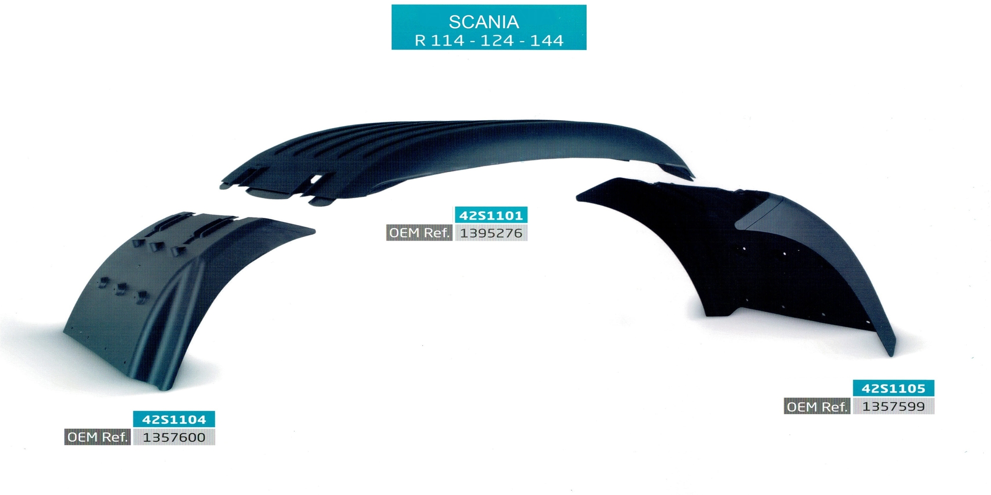 Mudguards R114-124-144