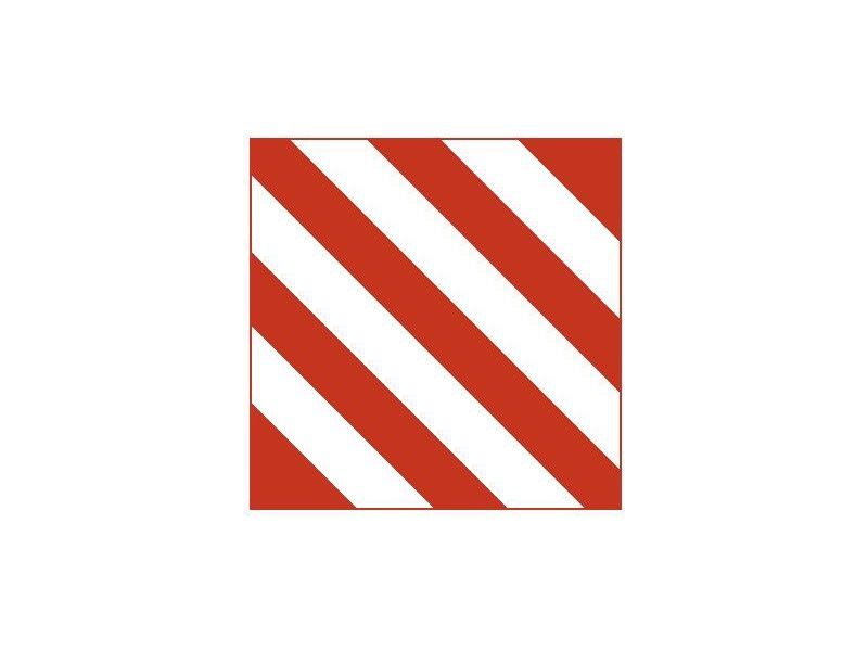Oversized load sign