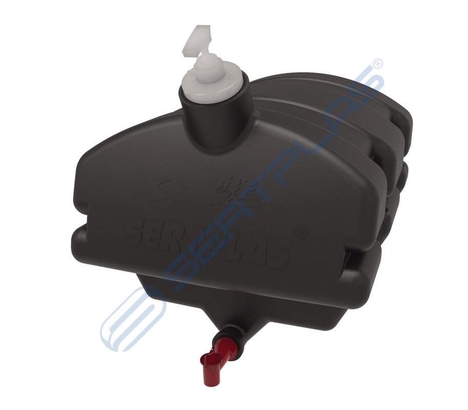 Plastic water tank for trucks 30L ,  Code : 5511	