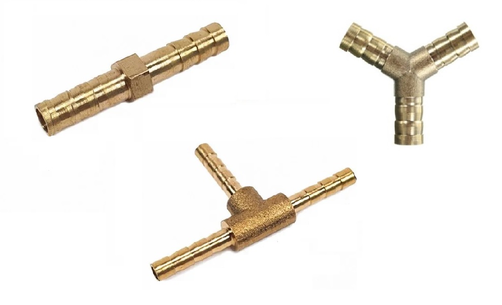 Quick connecting hose for air water and oil