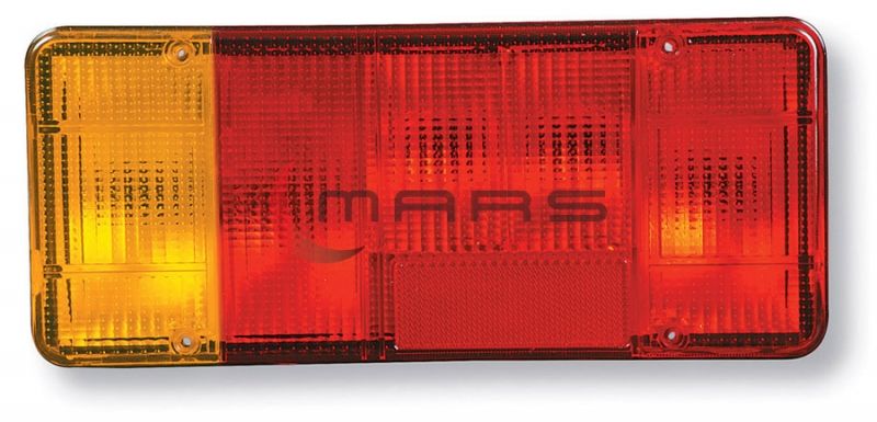 Rear lamp for Iveco W-Cable , Code:M 610730 Left , M 610729 Right ;5 Pin Socket Code:M 610728 Left , M 610727 Right