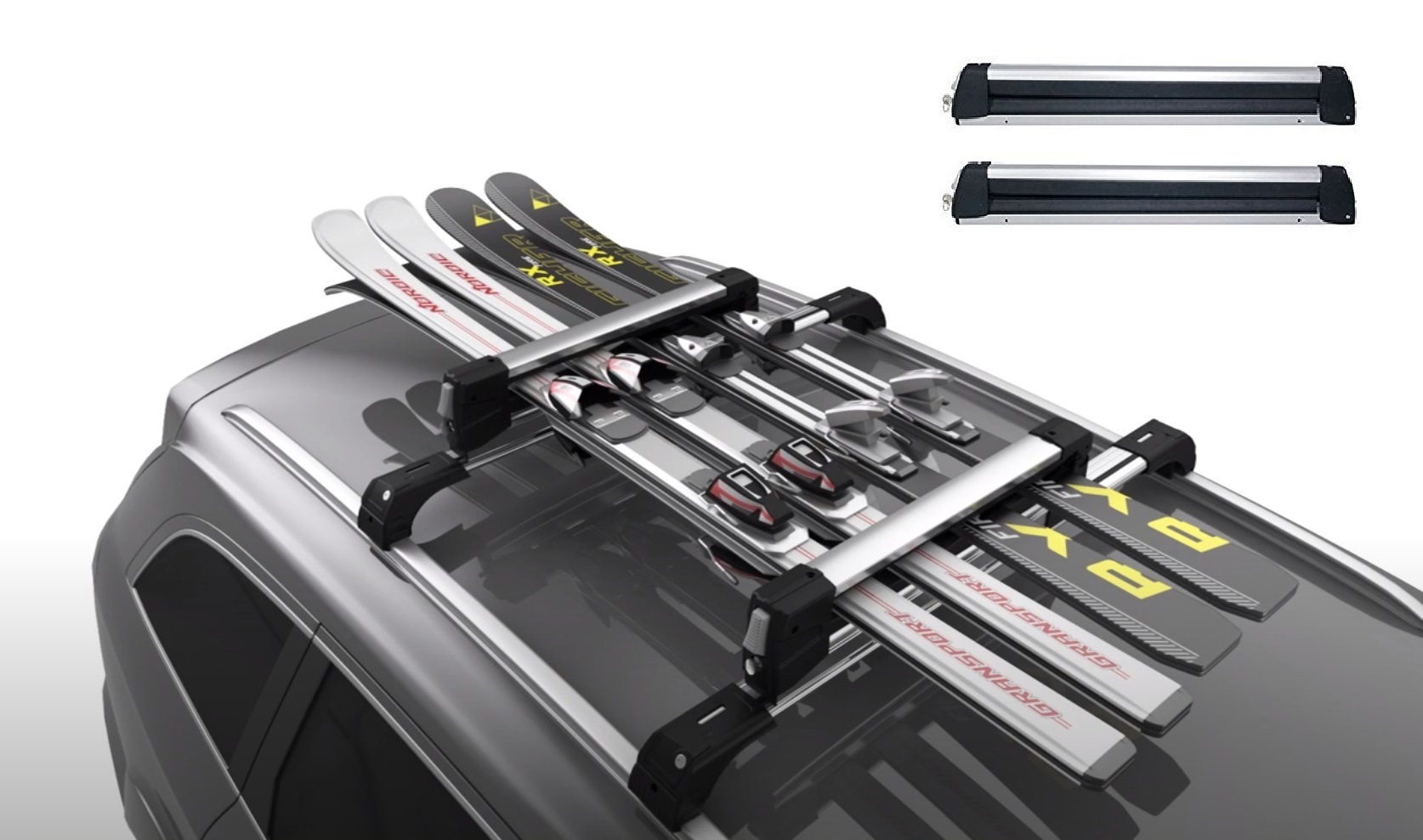 ON-CAR Ski and snowboard carrier