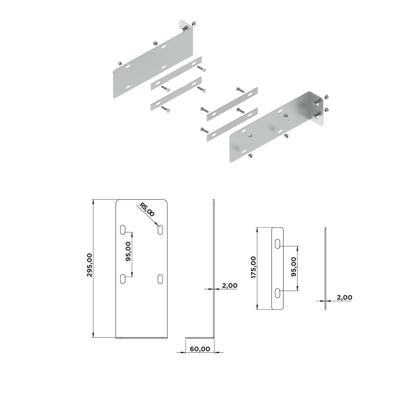 Toolbox Fixing Bracket ,Code: 4010011