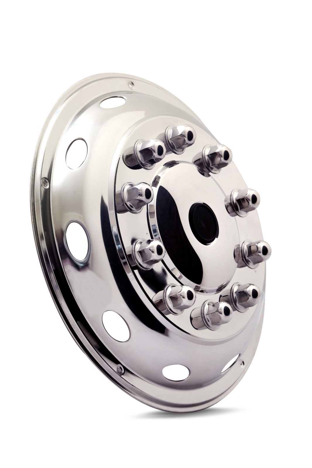 22,5 Stainless Steel Wheel Covers front ,Code: C2211 F