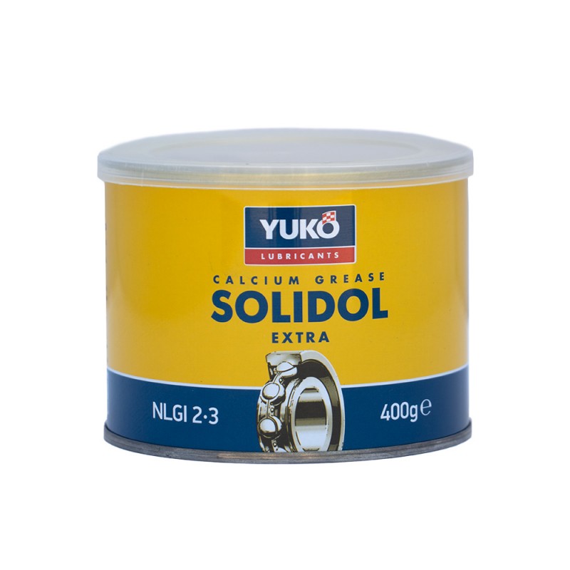 ГРЕС YUKO SOLIDOL EXTRA 0,400KG ,  за смазване на груби фрикционни агрегати в машини и механизми на превозни средства