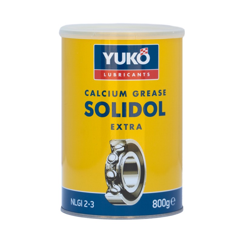 ГРЕС YUKO SOLIDOL EXTRA 0,800KG ,  за смазване на груби фрикционни агрегати в машини и механизми на превозни средства
