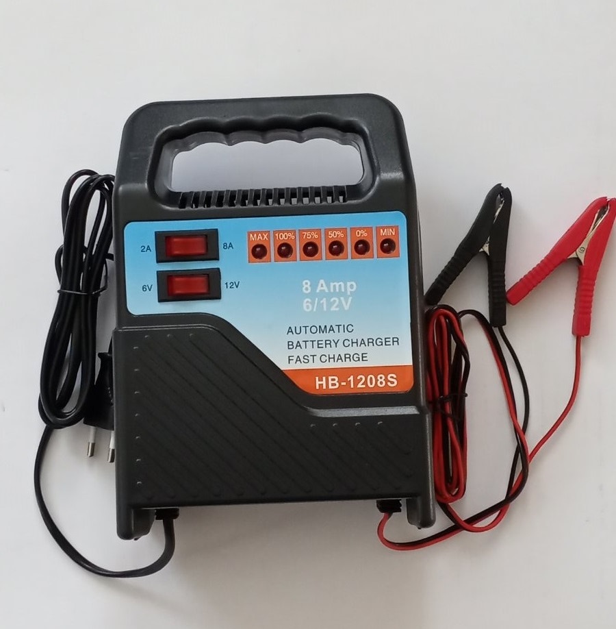 Зарядно акумулатор 6V-12V