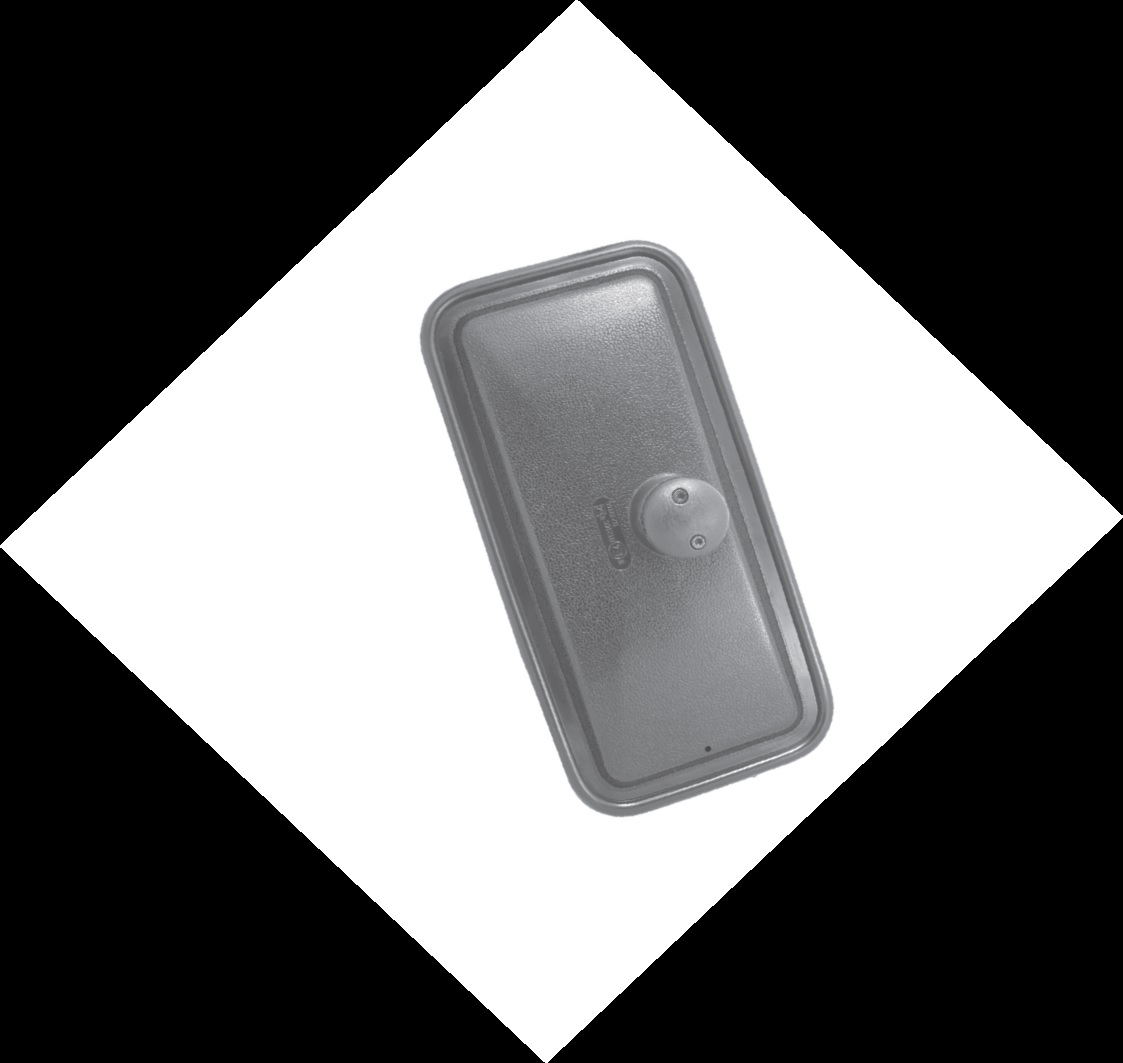 Огледало Скания V6 375 X 183 mm, Код:S009 101