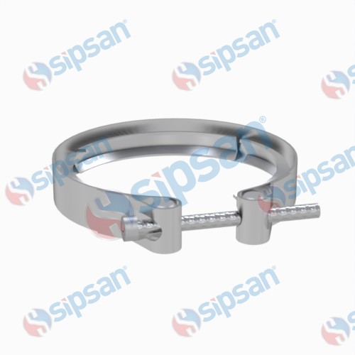 Скоба за мека връзка Скания ф 114.3 mm , Код:5022474 ; OEM NO:1422474